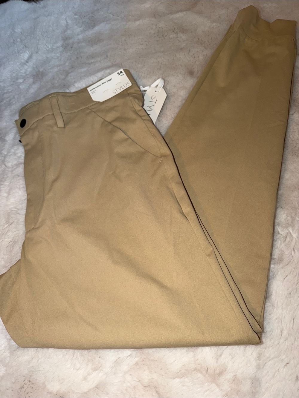 STYLUS Men's 34X34 / NEW Jogger Khakis